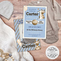 boho baby boy baby shower invitation